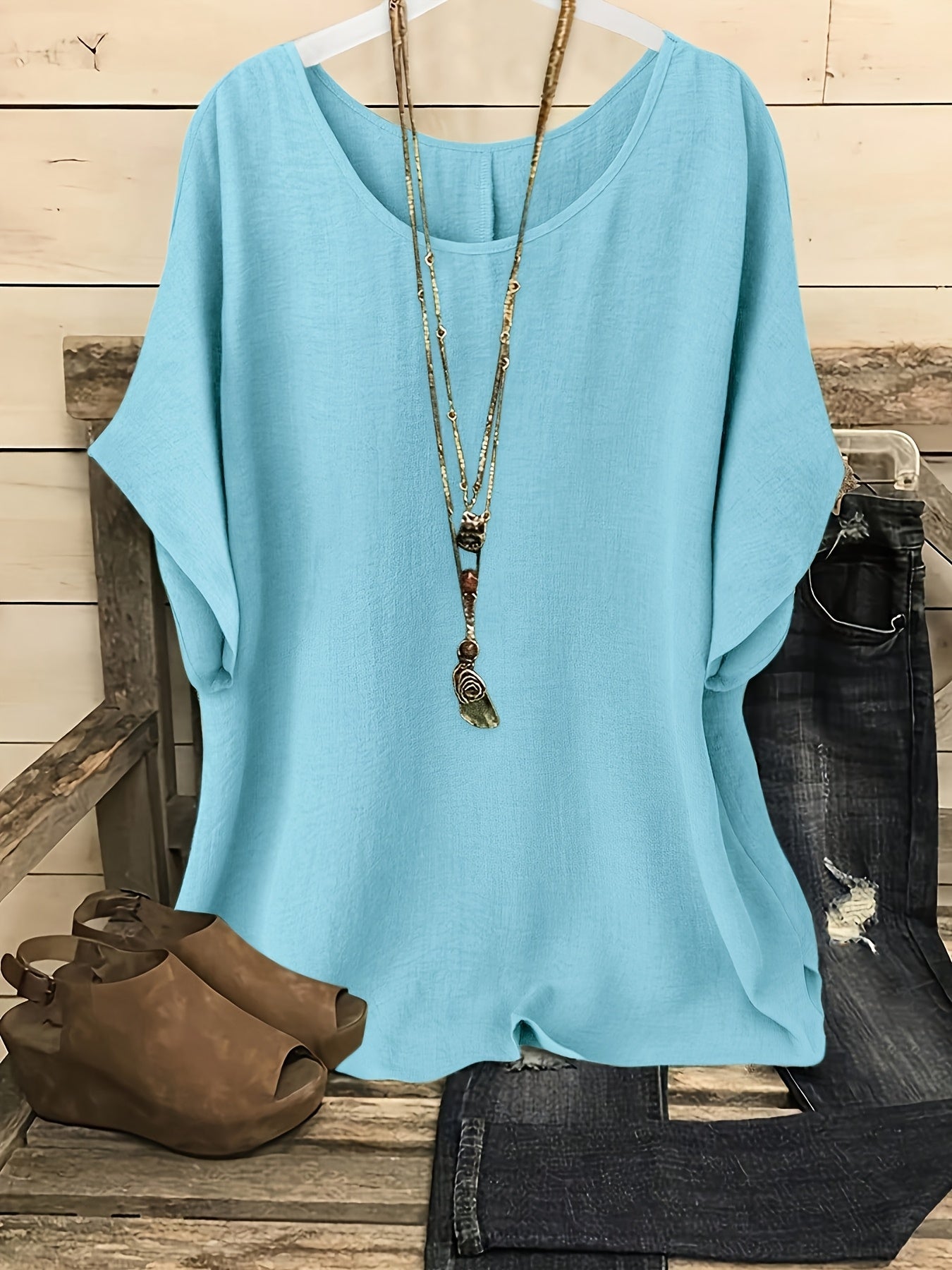 : Sienna™ | Effortless Summer Top in van Paper Favor