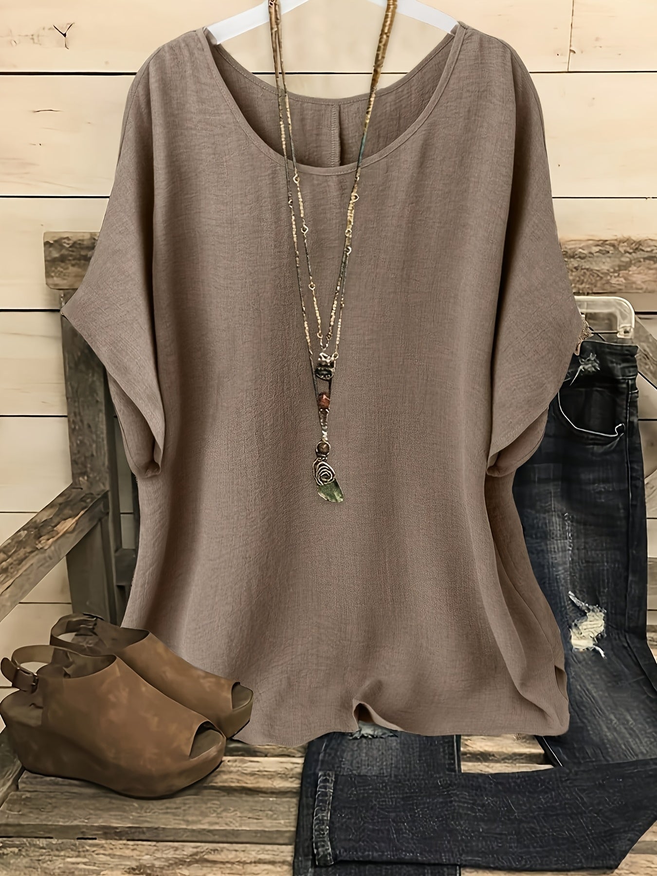 : Sienna™ | Effortless Summer Top in van Paper Favor