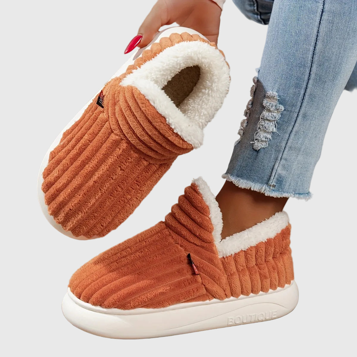 Cozy & Supportive Slippers for All-Day Comfort