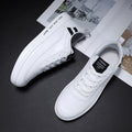 Men's Taylor Flat White Rubber Casual Shoes - Everyday Comfort and