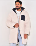 Men's Stylish, warm long coat for a casual look