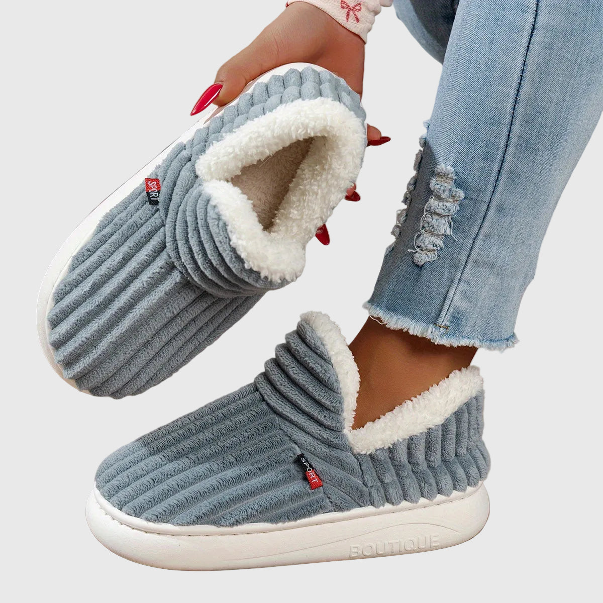 Cozy & Supportive Slippers for All-Day Comfort