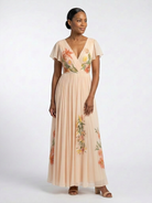 : CALISTA | FLORAL MAXI DRESS in van Paper Favor