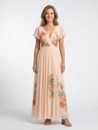 : CALISTA | FLORAL MAXI DRESS in van Paper Favor