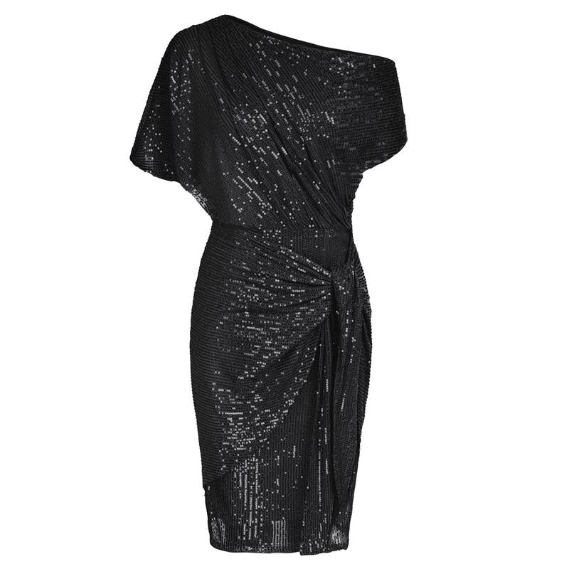 Aurelia | Glamorous Sequined Off-Shoulder Bodycon Party Dress