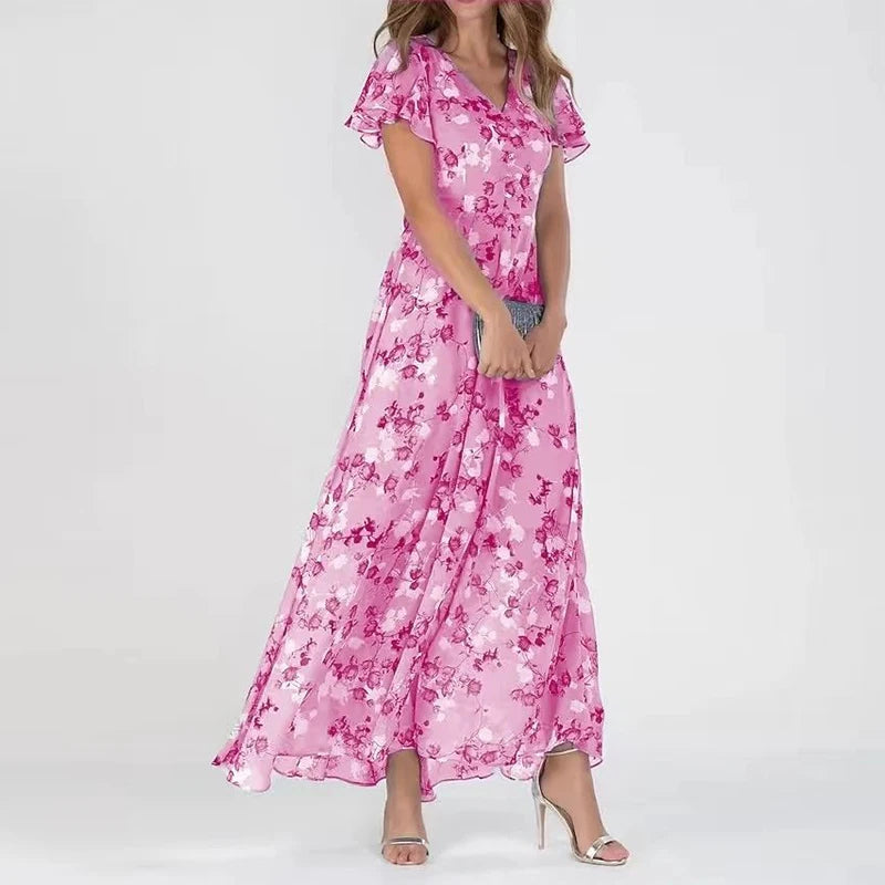 Women's Elegant Casual Maxi Dress – Effortless Chic for Everyday Style