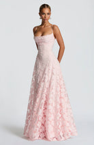 Aveline |Elegant Lace Corset Maxi Dress - Glamorous Evening Gown