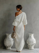 : Nelle™ Elegant Maxi Dress in van Paper Favor