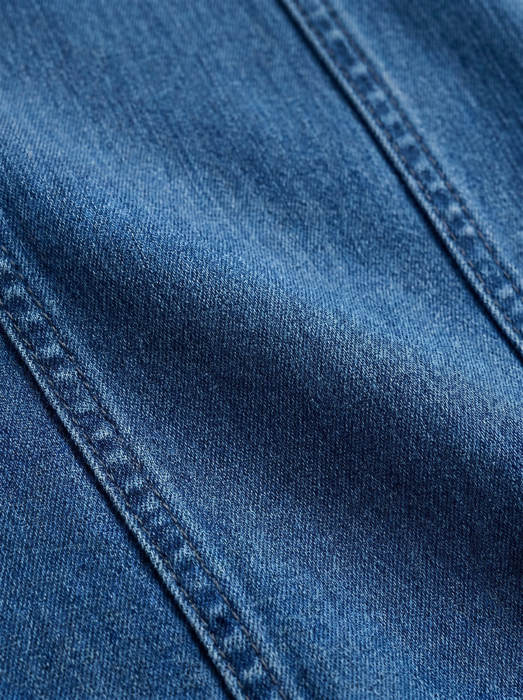 : Monique | Casual Autumn Jean Long Dress in van Paper Favor