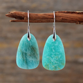Timeless Antique-Style Turquoise Stone Earrings