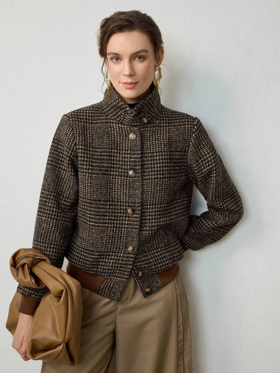 Blythe Cropped Tweed Jacket — Effortlessly Chic