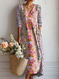 Women's Comfort Dress That Flatters the Tummy