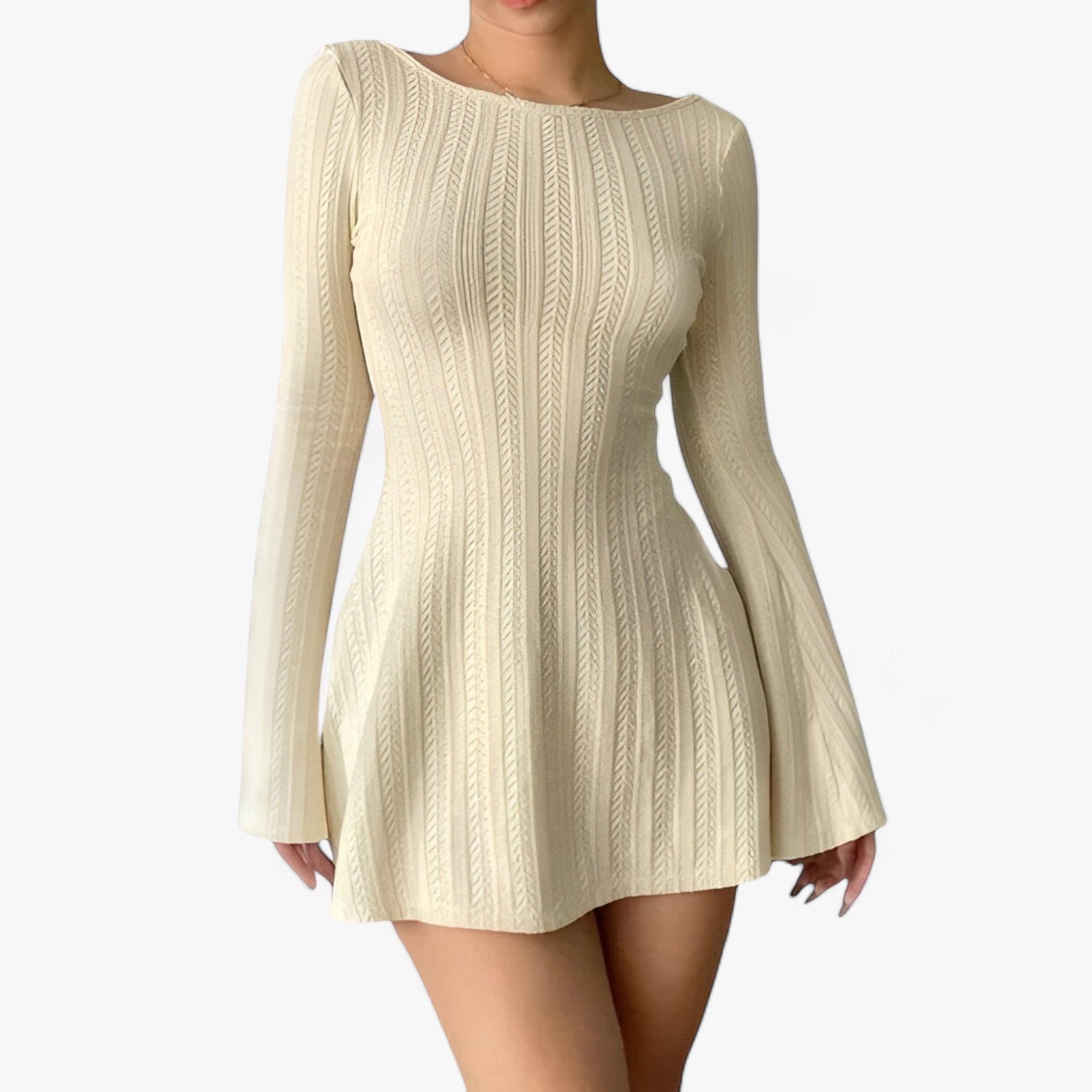 Women's Knitted dress - Versatile and chic for all occasions