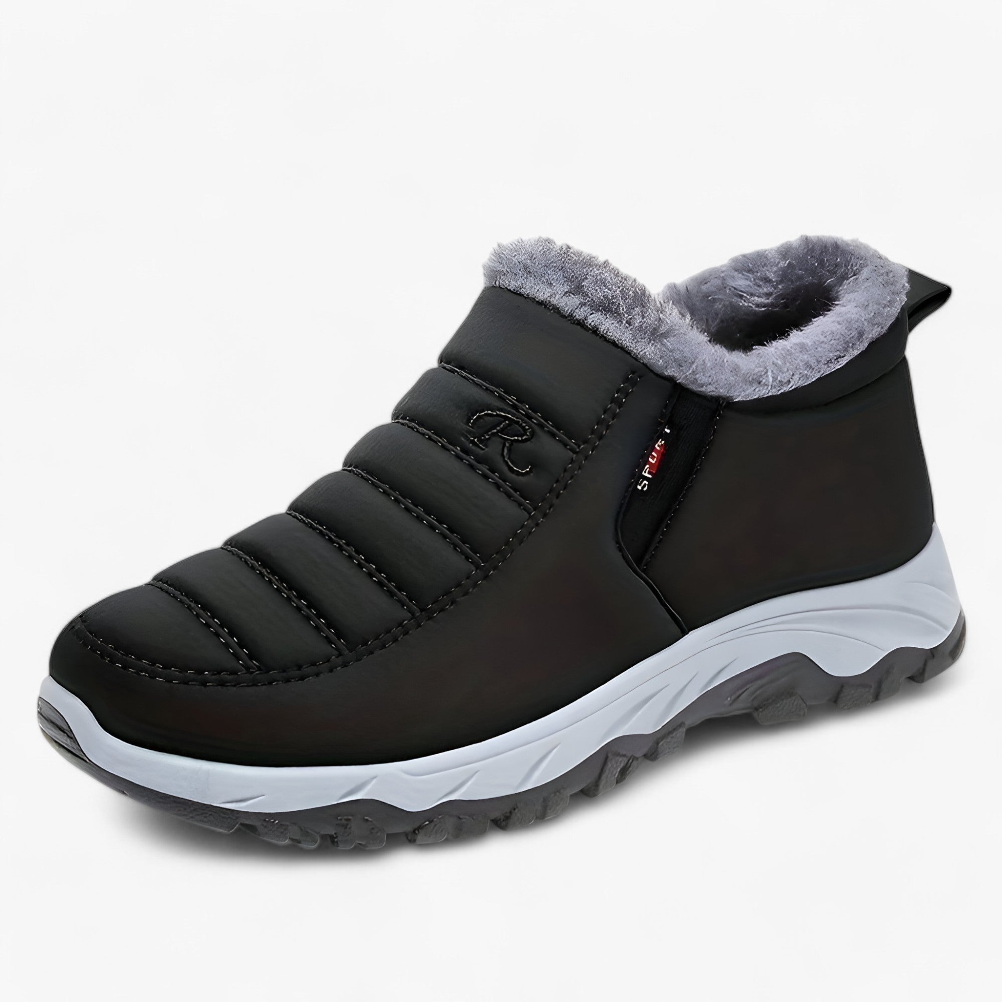 Fleece-lined snow boots - Winter comfort, waterproof and warm