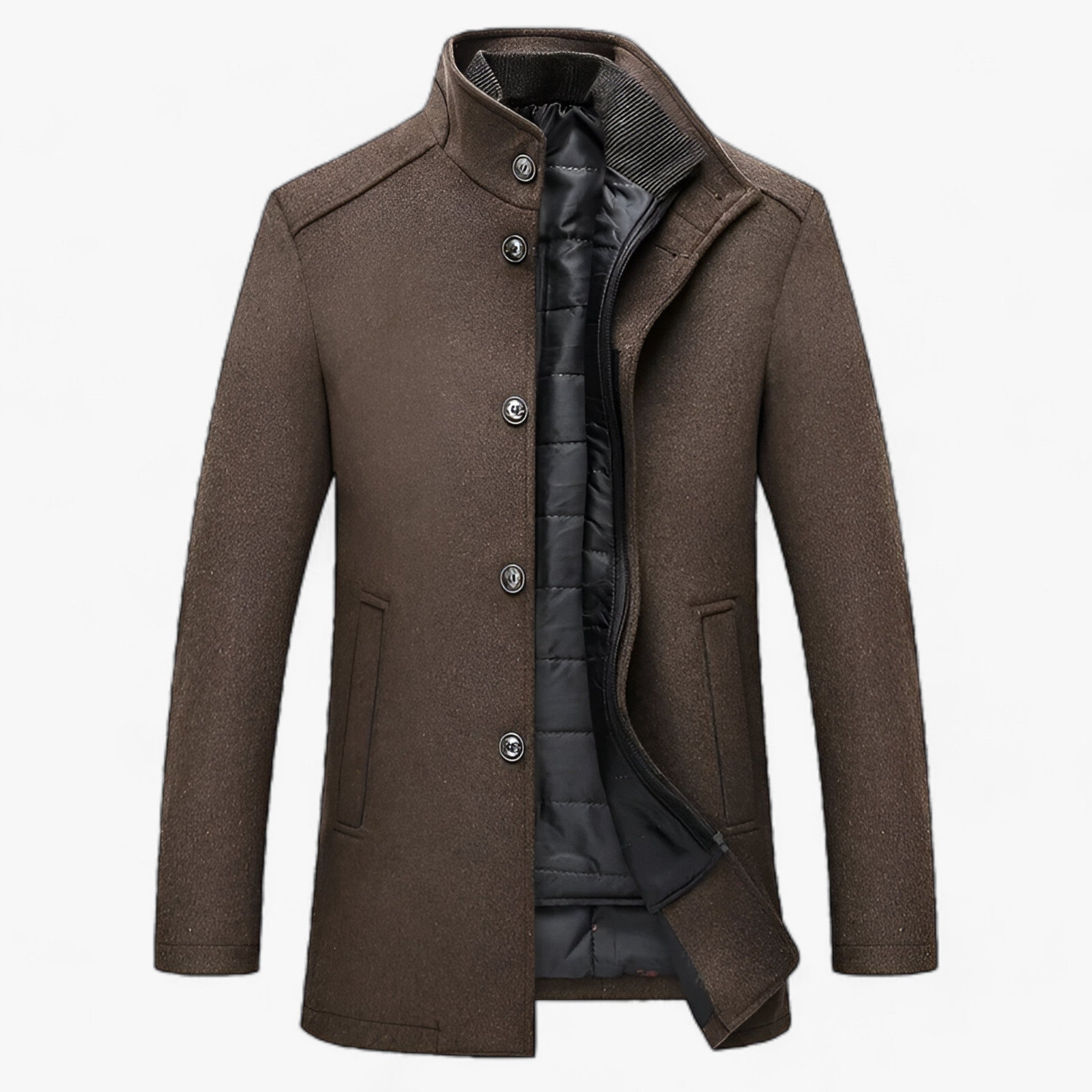 Men's Trench Coat - Ultimate warmth for autumn & winter
