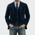 Men's Sophisticated Blazer & Vest Set for a Polished, Modern Look