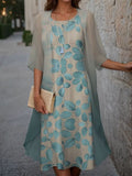 Women's Liezel Blooming Elegant Midi Dress
